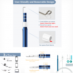 Camera otoscop 5.5 mm USB Type C Android 