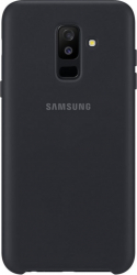 Husa de protectie Samsung pentru Galaxy A6 Plus 2018 Dual Layer Neagra 