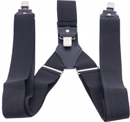 Bretele barbati Toro Nero Suspenders black 