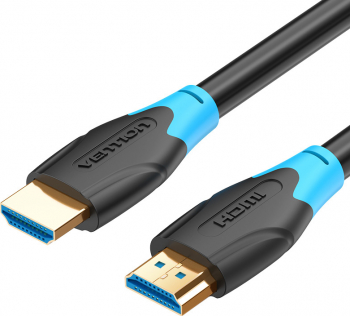 Cablul HDMI 2.0 negru 4K-60Hz 1.5 metri Vention 
