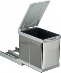 Cos de gunoi incorporabil Pelikan 21700 cu extragere automata cu un recipient de 16 L 