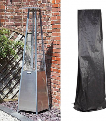 Husa pentru incalzitor de gradina 220 x 60 x 60 cm negru Vivo 