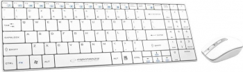 Kit Tastatura Wireless si Mouse Wireless Esperanza Liberty Alb