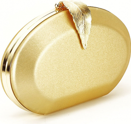 Geanta clutch auriu Margareta 