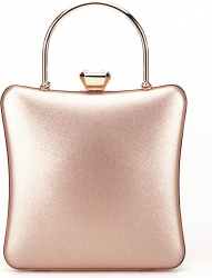 Geanta clutch champagne Mara 