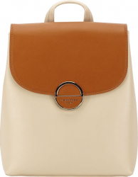 Rucsac crem/cognac Corina 