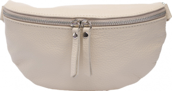 Borseta dama piele Toro Nero Waist glam beige 