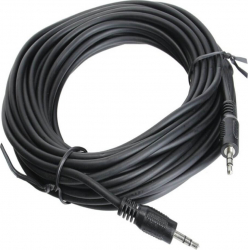 Cablu Jack 3.5 Stereo Tata-Tata 10m Lungime - Tip Male-Male pentru Telefon Calculator 