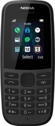 Telefon mobil Nokia 105 2019 Dual SIM Black