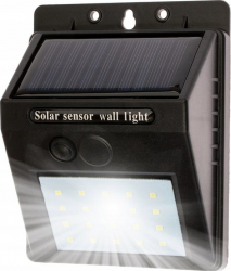 Aplica 20 LED-uri SMD 3W incarcare solara flux luminos 200lm 1200mAh alb rece