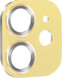 Folie protectie camera iPhone 11 sticla securizata duritate 9H pentru iPhone 11 Galben BBL1422 