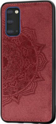 Husa de protectie Bibilel pentru Samsung Galaxy S20 Plus cu motive Mandala protectie spate bumper capac de protectie Rosu BBL1534 