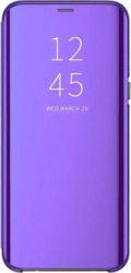 Husa protectie Clear view flip high quality Bibilel pentru Samsung Galaxy S8 mov BBL1573 