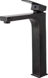 Baterie lavoar TRENDY S montare pe balt negru antichizat 