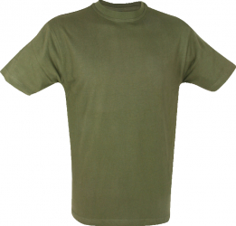 Tricou de bumbac Web-tex verde marimea M 