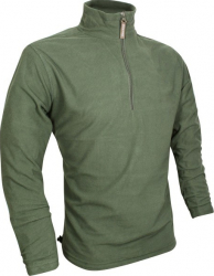 Bluza fleece cu fermoar Jack Pyke verde marimea XL 
