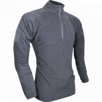 Bluza fleece cu fermoar la gat Elite Viper gri marimea XL 