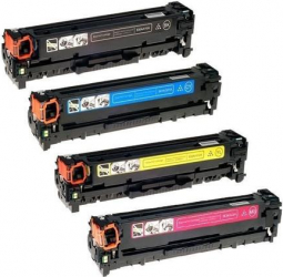 CB540A Set 4 cartuse compatibile ActiveJet bulk HP 125A CB540/CB541/CB542/CB543 HP Color Laserjet CM1300 MFP CM1312 MFP CM1500 CM1512 