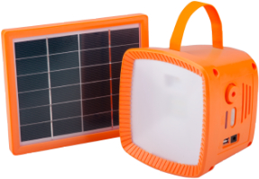 Lampa LED cu Incarcare Solara Radio FM si Port USB / PW 1 PpW 3