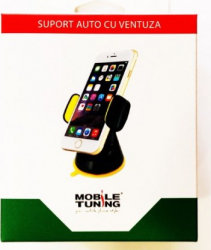 Suport auto cu ventuza pentru telefoane 
