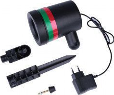 Laser de exterior multicolor Negru Siks 
