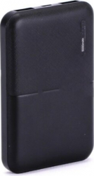 Baterie externa super small cu cablu de incarcare Micro USB V-TAC 5000mAh neagra 