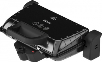 Sandwich-maker Zilan ZLN-4021 1600 W Placi antiaderente Grill Negru Inox 