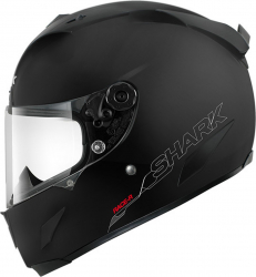 Casca inchisa RACE-R PRO BLANK culoare Negru marimea M 