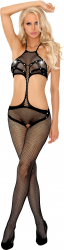 Catsuit Tryphosea LivCo negru S/L 