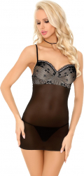 Chemise Ambrosia LivCo negru S 