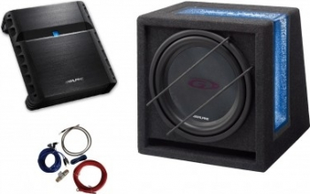 Pachet Alpine SBG-1244BR + PMX-T320 + 350940 