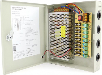 SURSA DE ALIMENTARE 10A 9 IESIRI METAL