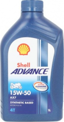 Ulei moto Shell AX7 15W50 1L 