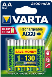 Acumulator NI-MH Varta AA 1 2V 2100mA blister 4 buc 