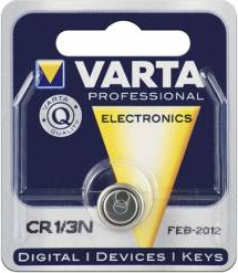 Baterii alcalina Varta CR1/3 blister 1 buc 