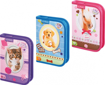 Penar Herlitz neechipat dimensiune 19 3x13 5x3 5cm motiv Pretty Pets diverse modele 