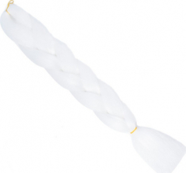 Extensie colorata pentru impletituri ALBA par sintetic 62cm 