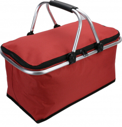 Cos picnic termoizolant pliabil rosu 43 X 24 X 23 cm HS041 Vivo 