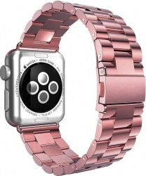 Curea Metalica Premium MTP PINK pentru Apple Watch 40mm 