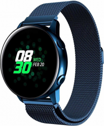 Curea Milanese Premium MTP Navy Blue 22mm Quick Release pentru Huawei Watch GT 