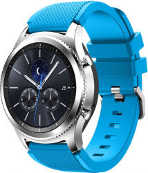 Curea Silicon Premium MTP Cobalt Blue 22mm Quick Release pentru Huawei Watch GT 