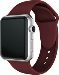 Curea Silicon Premium MTP Dark Red pentru Apple Watch 38mm