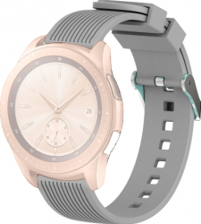 Curea Silicon Premium MTP Grey 20mm Quick Release pentru Samsung Smartwatch 