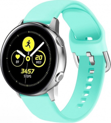 Curea Silicon Premium MTP Mint Green 22mm Quick Release Fara Striatii pentru Samsung Gear S3 