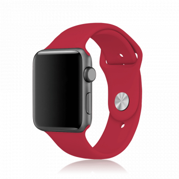 Curea Silicon Premium MTP Rose Red pentru Apple Watch 40mm 