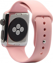 Curea Silicon Premium MTP Vintage Pink pentru Apple Watch 44mm 