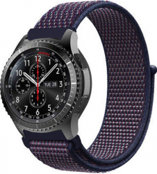 Curea Textila Premium MTP Indigo 22mm pentru Huawei Watch GT 