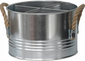 Suport metalic zincat RAKI pentru sticle ule otet pipernitasi solnita d17xh11cm 