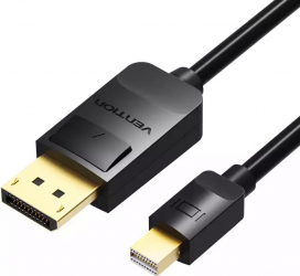Cablu Mini DP la DP 1.5 metri Negru Vention 