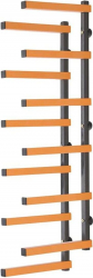 Set suport rafturi pentru depozitare HBM otel 6 rafturi 2 piese 1038 x 300 mm 